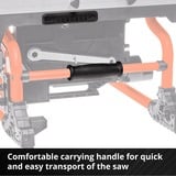 EINHELL Sega circolare da banco a batteria Power X-Change TE-TS 36/210 Li-Solo, 36 Volt (2x18V), Sega circolare da tavolo rosso