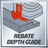 EINHELL TC-PL 750 Nero, Rosso 17000 Giri/min 750 W, Aereo elettrico rosso/Nero, Nero, Rosso, Alluminio, 17000 Giri/min, 8,2 cm, 1 cm, AC