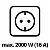 EINHELL TE-VC 2230 SACL, Aspira bagnato / asciutto rosso/in acciaio inox