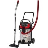 EINHELL TE-VC 2230 SACL, Aspira bagnato / asciutto rosso/in acciaio inox