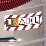 EINHELL TE-VC 2230 SACL, Aspira bagnato / asciutto rosso/in acciaio inox