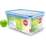 Emsa 508548 recipiente per cibo Rettangolare Scatola Trasparente 2 pz, Casella trasparente/Blu, Scatola, Rettangolare, Trasparente, Germania, 228 mm, 328 mm