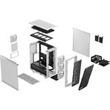 Fractal Design FD-C-MES2C-08, Chassis Tower bianco