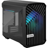 Fractal Design Torrent Nano Micro Tower Nero Nero, Micro Tower, PC, Nero, Micro-ITX, Vetro temperato, Multi