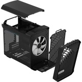 Fractal Design Torrent Nano Micro Tower Nero Nero, Micro Tower, PC, Nero, Micro-ITX, Vetro temperato, Multi