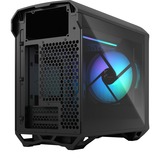 Fractal Design Torrent Nano Micro Tower Nero Nero, Micro Tower, PC, Nero, Micro-ITX, Vetro temperato, Multi