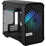 Fractal Design Torrent Nano Micro Tower Nero Nero, Micro Tower, PC, Nero, Micro-ITX, Vetro temperato, Multi