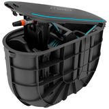 GARDENA 18650-20, Avvolgitubo Nero/Turchese