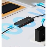 ICY BOX 61079, Hub USB Nero