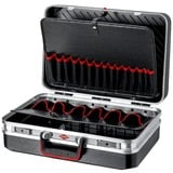 KNIPEX Valigetta porta attrezzi "Vision24" 00 21 20 LE, Cassetta portautensili Nero