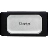 Kingston XS2000 500 GB Nero, Argento argento/Nero, 500 GB, USB tipo-C, 3.2 Gen 2 (3.1 Gen 2), 2000 MB/s, Nero, Argento