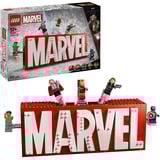 LEGO 76313 Logo e Minifigure MARVEL con Supereroi di Hulk, Thor, Iron Man, Black Widow e Captain America, Giochi Bambini 12+, Giochi di costruzione Thor, Iron Man, Black Widow e Captain America, Giochi Bambini 12+, Set da costruzione, 12 anno/i, Plastica, 931 pz, 1,38 kg