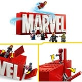 LEGO 76313 Logo e Minifigure MARVEL con Supereroi di Hulk, Thor, Iron Man, Black Widow e Captain America, Giochi Bambini 12+, Giochi di costruzione Thor, Iron Man, Black Widow e Captain America, Giochi Bambini 12+, Set da costruzione, 12 anno/i, Plastica, 931 pz, 1,38 kg