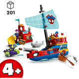 LEGO Barca pirata del team di Spidey di Marvel Spidey e i suoi super amici, Giochi di costruzione 