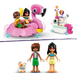 LEGO Friends 42658 Pool Party con Unicorno e Fenicottero Giocattolo "Galleggianti", 2 Mini Bamboline e un Gatto, Idea Regalo 5+, Giochi di costruzione 2 Mini Bamboline e un Gatto, Idea Regalo 5+, Set da costruzione, 5 anno/i, Plastica, 99 pz, 162 g