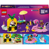 LEGO Friends Pool Party con unicorno e fenicottero, Giochi di costruzione Set da costruzione, 5 anno/i, Plastica, 99 pz, 162 g