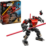 LEGO Star Wars 75411 Mech Darth Maul, Action Figure Giocattolo da Esposizione con Spada Laser e Minifigure, Idea Regalo 6+ Anni, Giochi di costruzione Action Figure Giocattolo da Esposizione con Spada Laser e Minifigure, Idea Regalo 6+ Anni, Set da costruzione, 6 anno/i, Plastica, 143 pz, 170 g