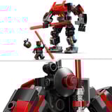 LEGO Star Wars 75411 Mech Darth Maul, Action Figure Giocattolo da Esposizione con Spada Laser e Minifigure, Idea Regalo 6+ Anni, Giochi di costruzione Action Figure Giocattolo da Esposizione con Spada Laser e Minifigure, Idea Regalo 6+ Anni, Set da costruzione, 6 anno/i, Plastica, 143 pz, 170 g