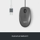 Logitech 910-006652, Mouse Nero