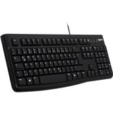 Logitech Keyboard K120 for Business tastiera USB QWERTZ Tedesco Nero Nero, Cablato, USB, QWERTZ, Nero