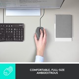 Logitech M100, Mouse Nero