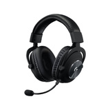Logitech Pro X Cuffia Padiglione auricolare Nero, Cuffia da gioco Nero, Cuffia, Padiglione auricolare, Giocare, Nero, Stereofonico, Manopola