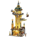 Lumibricks Torre di guardia steampunk, Giochi di costruzione 