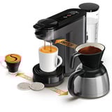 Philips HD6593/22 macchina per caffè Automatica/Manuale Macchina da caffè combi 1 L, Macchina a cialde grigio, Macchina da caffè combi, 1 L, Cialde caffè, Caffè macinato, 1450 W, Grigio