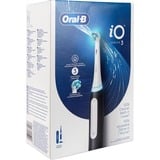 Procter & Gamble Spazzolino Elettrico iO 3 Nero, 1 Testina, Spazzolino da denti elettrico Nero, 1 Testina, Adulto, Spazzolino rotante-oscillante, Cura quotidiana, Sensibile, Sbiancante, Nero, Bianco, 2 min, Nero