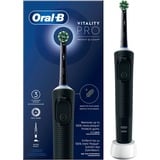 Procter & Gamble Vitality Pro Adulto Spazzolino rotante Nero, Spazzolino da denti elettrico Nero, Adulto, Spazzolino rotante, Cura quotidiana, Sensibile, Nero, 2 min, Batteria