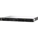 QNAP TS-435XEU NAS Rack (1U) Marvell CN9131 4 GB DDR4 0 TB QNAP QTS Nero, Grigio grigio/Nero, NAS, Rack (1U), Marvell, CN9131, 4 GB, DDR4