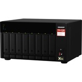 QNAP TS-873A NAS Tower Collegamento ethernet LAN Nero V1500B Nero/grigio, NAS, Tower, Ryzen Embedded, V1500B, Nero