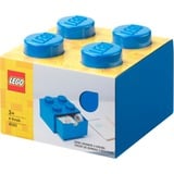 Room Copenhagen LEGO Cassetto da scrivania 4, Scatola di immagazzinaggio blu
