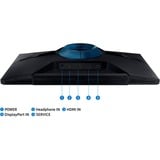 SAMSUNG Monitor Gaming Odyssey G3 - G30D da 24'' Full HD, Monitor di gioco Nero, 61 cm (24"), 1920 x 1080 Pixel, Full HD, LCD, Nero