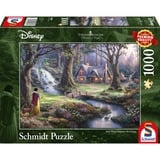 Schmidt Spiele Puzzle Thomas Kinkade: Disney Biancaneve 