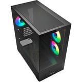Sharkoon MK6 RGB Ricondizionato, Chassis Tower Nero