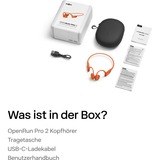 Shokz OpenRun Pro 2 Auricolare Wireless A clip Sport Bluetooth Arancione, Headset arancione , Wireless, Sport, 20 - 20000 Hz, 30,3 g, Auricolare, Arancione