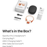 Shokz OpenRun Pro 2, Headset arancione 