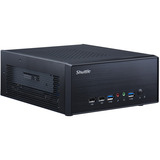 Shuttle XPС slim XH610G2 barebone per PC/stazione di lavoro Desktop Nero Intel H610 LGA 1700 Nero, Desktop, PC barebone, Intel H610, LGA 1700, DDR5-SDRAM, PCI Express, Serial ATA III