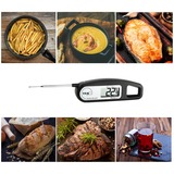 TFA Thermo Jack termometro per cibo -40 - 250 °C Digitale Nero, CR2032, 3 V, 116 mm, 20 mm, 38 mm, 39 g