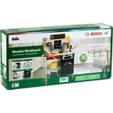 Theo Klein Banco da lavoro in legno Bosch (MDF), I ragazzi di attrezzo 