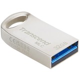 Transcend JetFlash 720 unità flash USB 32 GB USB tipo A 3.2 Gen 1 (3.1 Gen 1) Argento 32 GB, USB tipo A, 3.2 Gen 1 (3.1 Gen 1), Senza coperchio, 3,3 g, Argento