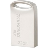 Transcend JetFlash 720 unità flash USB 32 GB USB tipo A 3.2 Gen 1 (3.1 Gen 1) Argento 32 GB, USB tipo A, 3.2 Gen 1 (3.1 Gen 1), Senza coperchio, 3,3 g, Argento
