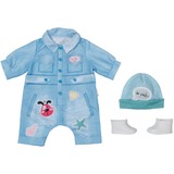 ZAPF Creation Deluxe Jeans Overall BABY born Deluxe Jeans Overall, Set di vestiti per bambola, 3 anno/i, 375 g