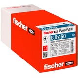 fischer Vite per legno PowerFull II 8,0x160 ZK TX VG 
