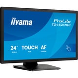 iiyama ProLite T2452MSC-B2, Monitor LED Nero (opaco)