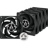 ARCTIC P8 PWM PST Case per computer Ventilatore 8 cm Nero, Ventola Nero, Ventilatore, 8 cm, 200 Giri/min, 3000 Giri/min, 0,3 son, 40,3 m³/h