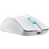 ASUS ROG Harpe Ace Aim Lab Edition mouse Gaming Ambidestro RF Wireless + Bluetooth + USB Type-C Opto-meccanico 36000 DPI, Mouse da gioco bianco, Ambidestro, Opto-meccanico, RF Wireless + Bluetooth + USB Type-C, 36000 DPI, Bianco