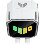 ASUS TUF Gaming LC III 360 ARGB White Edition Case per computer Raffreddatore di liquidi tutto in uno 12 cm Bianco, Raffreddamento ad acqua bianco, Raffreddatore di liquidi tutto in uno, 12 cm, Bianco