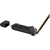 ASUS USB-AX56 WLAN 1775 Mbit/s Nero/Oro, Wireless, USB, WLAN, 1775 Mbit/s, Nero, Oro
